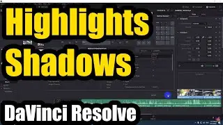 How to Adjust Highlight & Shadows in DaVinci Resolve (Adjustment Clip)