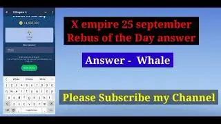 25 september x empire code ! Rebus of the Day ! Free mining ! Listing Comming soon