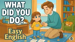 Learn English Grammar | Easy Simple Past Tense for ESL Beginners 📚 