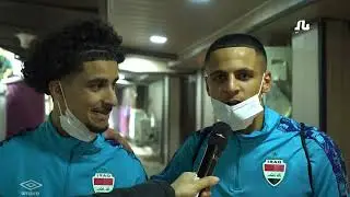 شاهد.. زيدان اقبال يصرح وعلي الحمادي يترجم