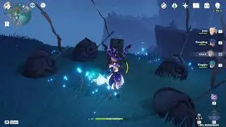 Genshin Impact (electro pillar or monument puzzle north to Evernight temple)