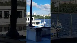 Солнечный денёк в Москве Северный Речной вокзал