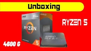 unboxing Ryzen 5 4600G procesador ideal para PC de ofimática