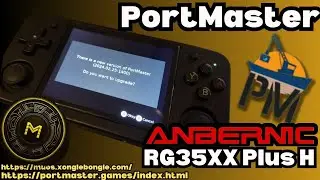 Anbernic RG35XX PLUS H muOS PortMaster Preview