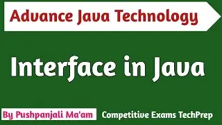 Lec -1.11 Interface in Advance Java Technology in Hindi | Advanced Java| BCA