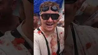 Самый безумный фестиваль Испании  #shorts
