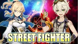 Jean VS Bennett Street Fighter - Genshin Impact