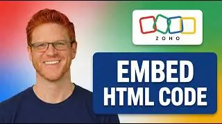 How To Embed HTML Code In Zoho Website Builder [QUICK GUIDE]