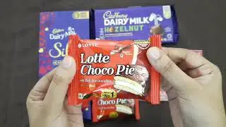 Yummy Lotte Choco Pie Opening Video | Choco pie with rich Mash mellow