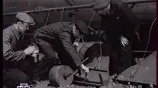 Добыча торфа в Эстонии в 1953 году