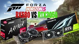 Forza Horizon 5 FPS Test | RX580 4GB vs RX580 8GB NimeZ vs RTX3050