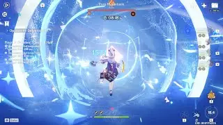 C0 Ayaka melts Abyss Pyro Hypostasis in seconds