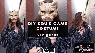 DIY Squid Game Costume | VIP Guest Mask