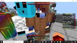 What does Hypixel looks like on Minecraft Bedrock (use of geysermc)