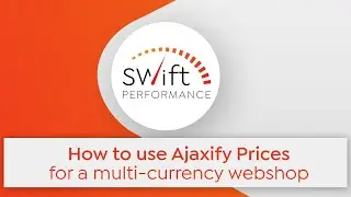 How to use ajaxify prices for a multi-currency webshop