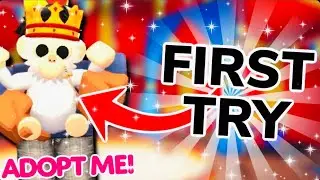 How To Get *ROYAL CAPUCHIN FIRST TRY* in Adopt Me Roblox | Adopt Me! Capuchin Fairground Update