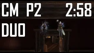 Guild Wars 2 - Caudecus's Manor Path 2 Duo Restricted [2:58] - Guard PoV