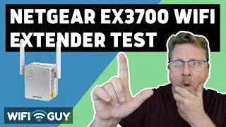 Netgear EX3700 Wi-Fi Extender Parking Lot Test