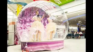 Скрипки в шаре.Уникальное шоу Vitelia в шаре