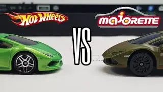 HOT WHEELS VS MAJORETTE - Lamborghini Huracan Manufacturer Comparison!