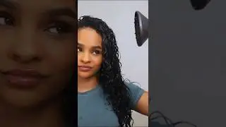 Curly Hair Routine 💋 #curlynatural #curlyhair #naturalcurls