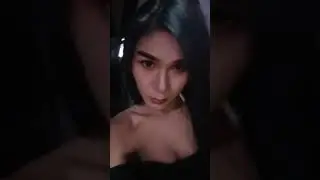 Gorgeous Thai transgender woman working at massage shop