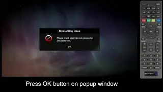 How to set Connection, Issue | warning check network connection