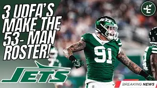 BREAKING: New York Jets TO KEEP 3 UDFA's D-Linemen On The 53 Man Roster | McGregor, Watts, Taylor