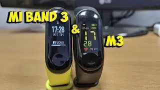 MI BAND 3 ЗА1500 РУБЛЕЙ СРАВНЕНИЕ с ФИТНЕС ТРЕКЕРОМ M3 ЗА 300 РУБЛЕЙ с ALIEXPRESS | ASH