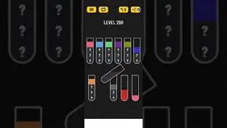 Water Sort Puzzle Level 290