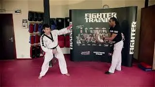 Gordon Fearn Drill 15 Switch Step Back Kick Fighter Training Online Academy Free tutorials