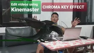 How to edit videos using kinemaster I chroma key effect
