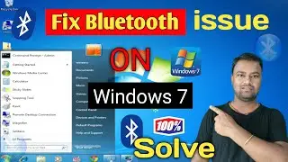 How to Fix Bluetooth issue on windows 7  || Windows 7 Me Bluetooth Kaise chalaye 🔥🔥