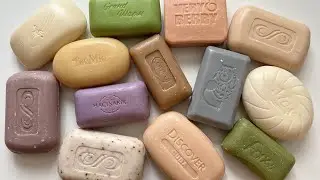 АСМР резка сухого мыла Duru, BioMio,Fax,Svoboda / Asmr cutting dry soap