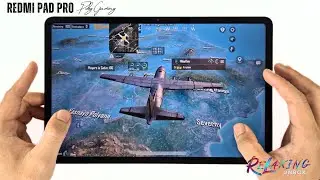 Xiaomi Redmi Pad Pro PUBG Gaming review Snapdragon 7s Gen 2 | FPS & Battery Drain test