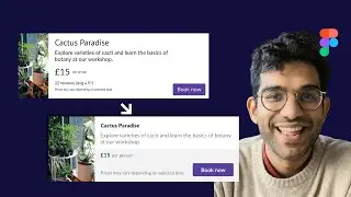 Redesigning a card in Figma