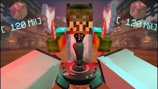 Using an Airplane Joystick to Beat Skyblock