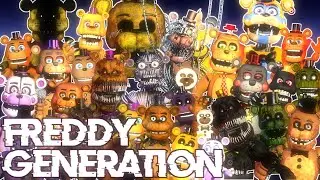 FNAF C4D Freddy Generation SpeedPoster