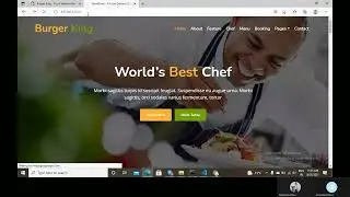 1. Django project setup with html template