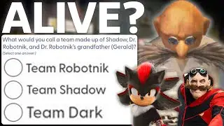 NEW Sonic Movie 3 Survey CONFIRMS GERALD LIVES?? [New Team]