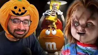 Squeex Reacts to GOOFY and ICONIC Halloween Commercials!