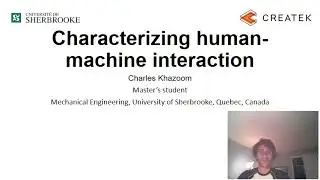 Charles Khazoom: Control of an ankle exoskeleton for human-machine interaction