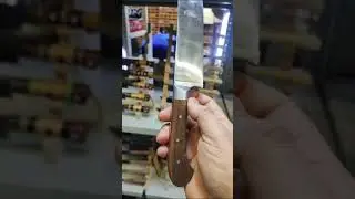 Редкая модель от мастера Ибрагима! Пчак из нержавейки !!!с клеймом мастера!!!  #пчаки,  #узбекножи