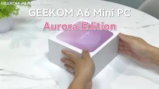 GEEKOM A6 New Color Available Now- Cutest Mini PC Yet?