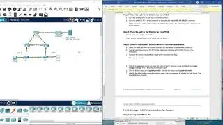 (CCNP ENCOR v8) 15.2.3 Packet Tracer - HSRP Configuration Guide