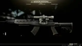 How to put a PSO scope on the new TAPCO SKS