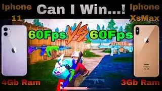 iPhone 11 60fps Vs iPhone XsMax 60fps PUBG COMPARISON🔥|| TDM M416 ONLY | Who Will Win?