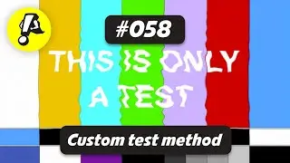 Ep. 058 - How to define a custom test method in Flutter | Flutter Processing