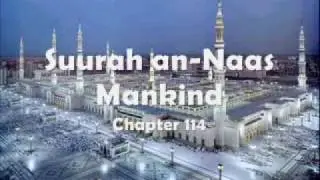 Surah An Naas (With Translation) Recited By Mishary Al'Afasy