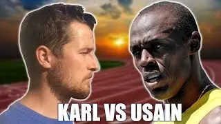 I Try To Beat Usain Bolt in the 100 Meter Dash